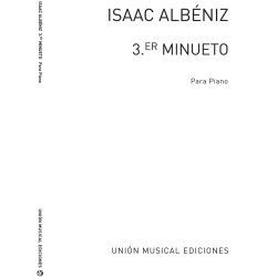 Albeniz Tercer Minuetto Piano