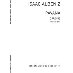 Albeniz Pavana Facil Para Manos Pequenas Op.83 Piano
