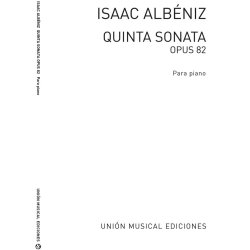 Albeniz Quinta Sonata No.5 From Op.82 Piano