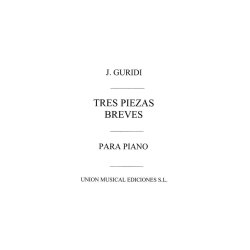 Guridi Tres Piezas Breves Piano