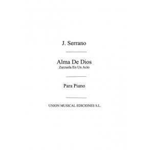 Serrano: Alma De Dios No.5 for Piano