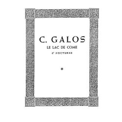 Giselle Galos: Nocturne (Le Lac De Come No.6)