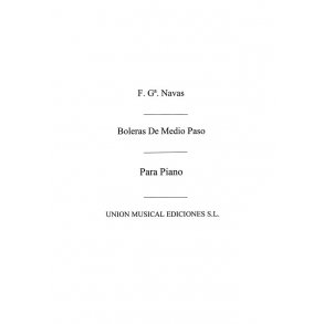 Garcia Navas: No.8 Boleras De Medio Paso deColeccion de Bailes Espanoles