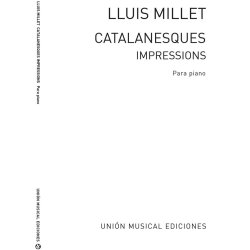 Millet Catalanesques Impressiones Piano