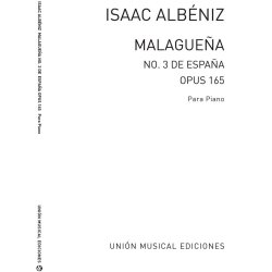 Albeniz Malaguena From Espana Op.165 Piano