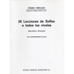 Pirfano 26 Lecciones De Solfeo