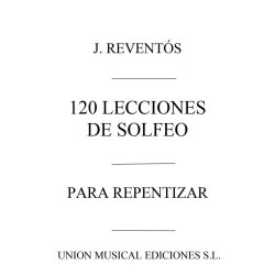 Reventos 120 Lecciones De Solfeo Iii