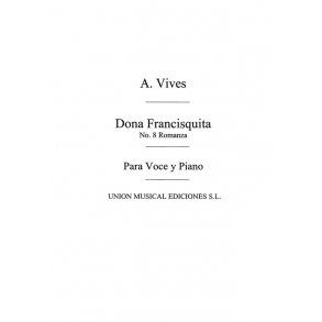 Vives: Romanza Por El Humo Se Sabe No.8 From Dona Francisquita