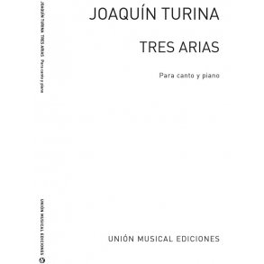 Turina Tres Arias Voice/piano