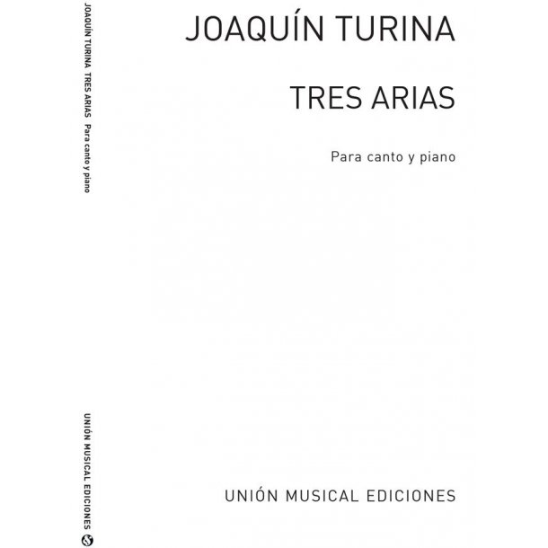 Turina Tres Arias Voice/piano