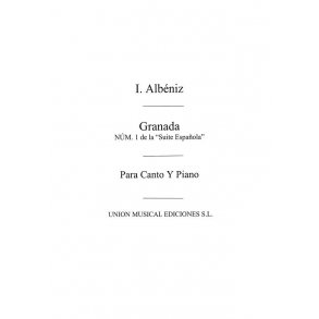 Albeniz: Granada from Suite Espanola (Garcia Navas) for Voice and Piano