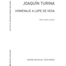 Joaquin Turina: Homenaje A Lope De Vega