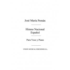 Varios: Himno Nacional Espanol for Voice and Piano