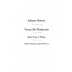 Johann Strauss II: Voces De Primavera Vals (Voice/Piano)