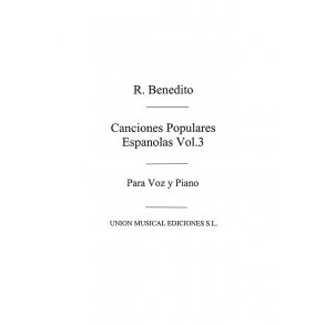 Benedito: Canciones Pop Espanolas Vol.3