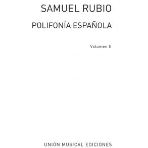 Rubio: Polifonia Espanola Canciones Espirituales Polifonicas Vol.2 for Choir