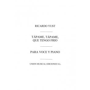Yust: Tapame for Voice/Piano