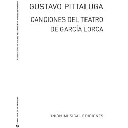 Gustavo Pittaluga: Canciones Del Teatro De Garcia Lorca