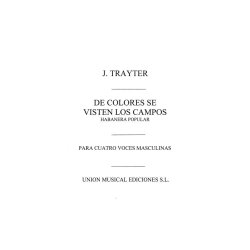 Trayter De Colores Se Visten Los Campos Satb