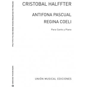 Cristobal Halffter: Antifona Pascual Regina Coeli Solo SATB/SATB (Latin) V/S