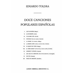 Eduardo Toldra: Doce Canciones Populares Espanolas