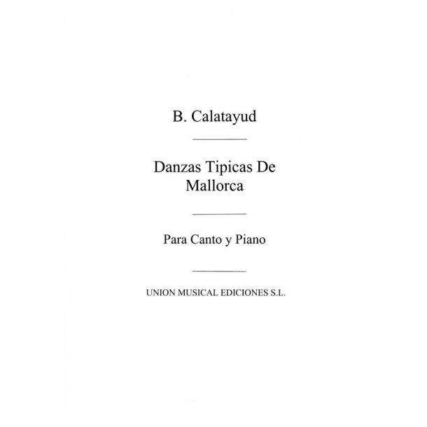 Calatayud: Danzas Tipicas De Mallorca