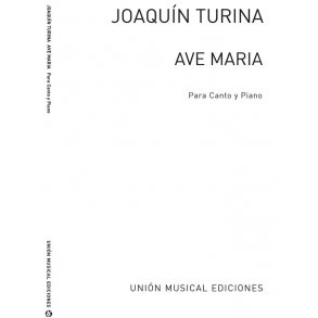 Turina: Ave Maria for Voice and Piano