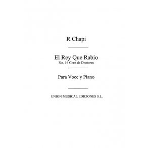 Chapi: Coro De Doctores from El Rey que Rabio for choir