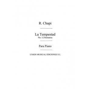 Chapi: Romanza No.12 De La Tempestad