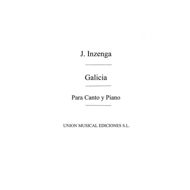 Inzenga: Galicia, Album Con 42 Cantos y Bailes Populares