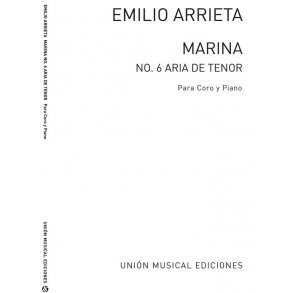 ARRIETA MARINA NO.6 ARIA DE TENOR/SATB/PIANO