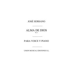 Serrano Alma De Dios No.3 Seguidillas Vce/pf