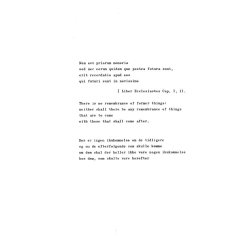 Holmboe Non Est Memoria Op 54a Satb