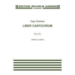 Holmboe Omnia Flumina Op 54c Ssatbb