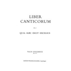 Holmboe Quia Haec Dct Excelsus Op54d