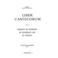 Holmboe Speravi In Domino Op 61d