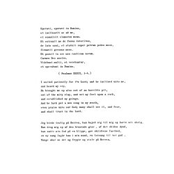 Holmboe Speravi In Domino Op 61d