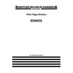 Niels Viggo Bentzon: Sonata For Clarinet And Piano Op.63