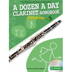 A Dozen A Day Clarinet Songbook: Christmas (Book/CD)