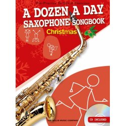 A Dozen A Day Saxophone Songbook: Christmas (Book/CD)