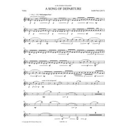 A Song Of Departure