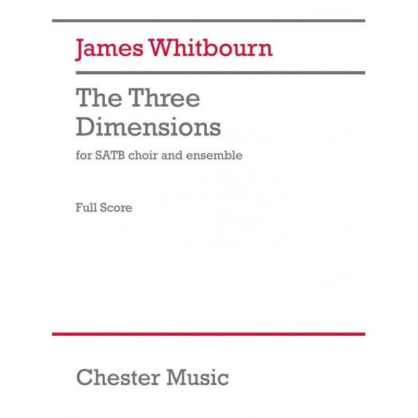 The Three Dimensions : (from the Bible) Full Score
