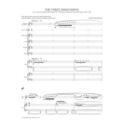 The Three Dimensions : (from the Bible) Full Score