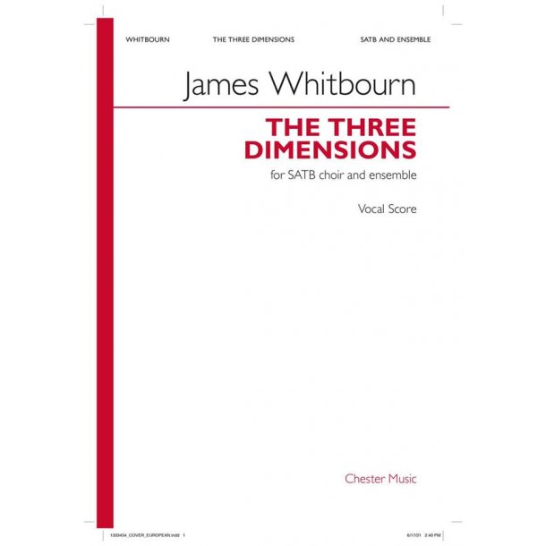The Three Dimensions : (from the Bible) Vocal Score