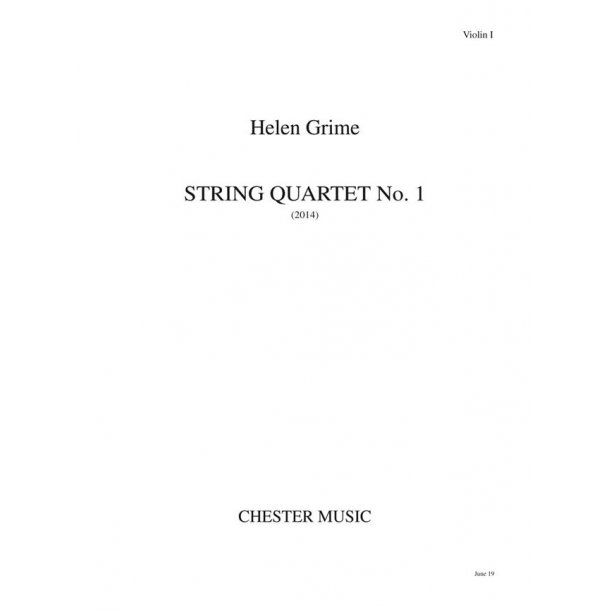 String Quartet No.1 Parts