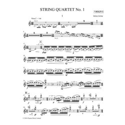 String Quartet No.1 Parts