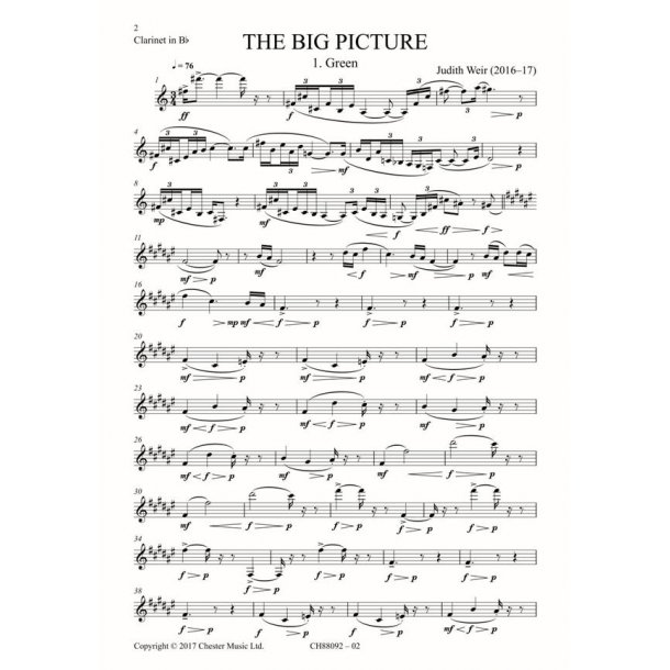The Big Picture (Instrumental Parts)