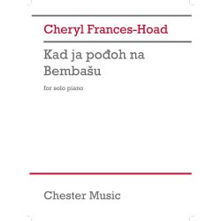 Kad ja po&#273;oh na Bemba&scaron;u