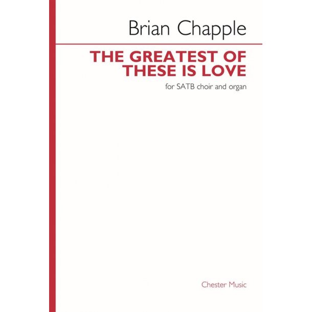 The Greatest of These is Love