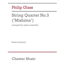 String Quartet No.3 Mishima : Version for Guitar Ensemble arranged by Dave Flynn